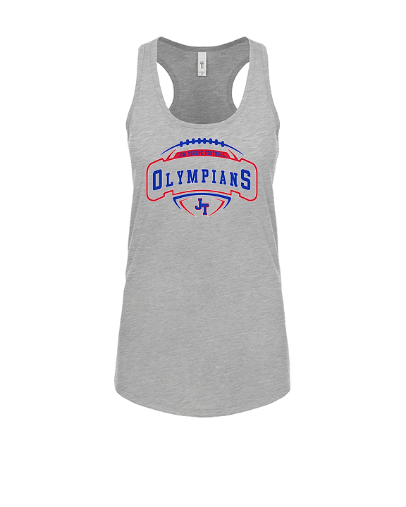 Jim Thorpe Football Toss - Womens Tank Top