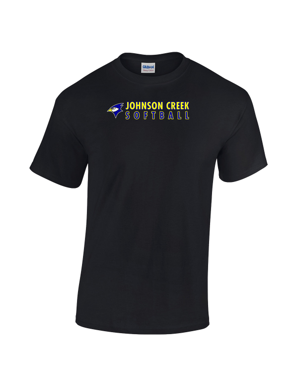 Johnson Creek HS Softball Basic - Cotton T-Shirt