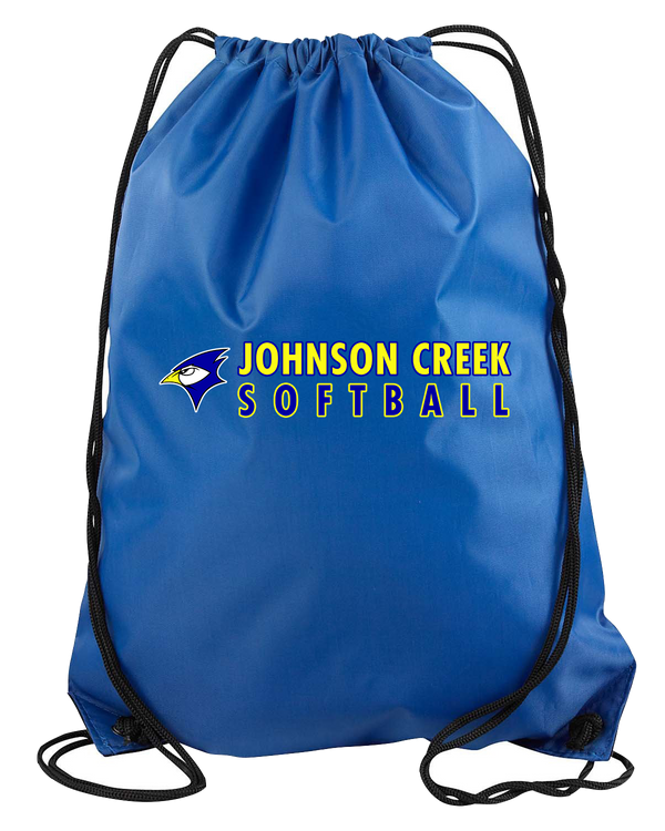 Johnson Creek HS Softball Basic - Drawstring Bag