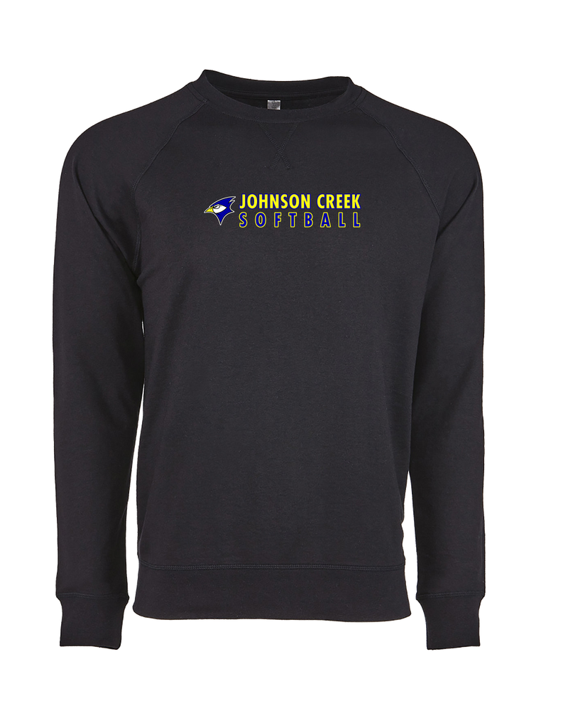 Johnson Creek HS Softball Basic - Crewneck Sweatshirt