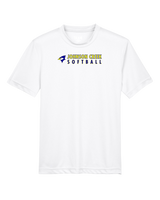 Johnson Creek HS Softball Basic - Youth Performance T-Shirt