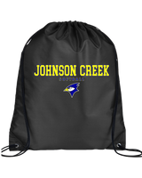 Johnson Creek HS Softball Block - Drawstring Bag