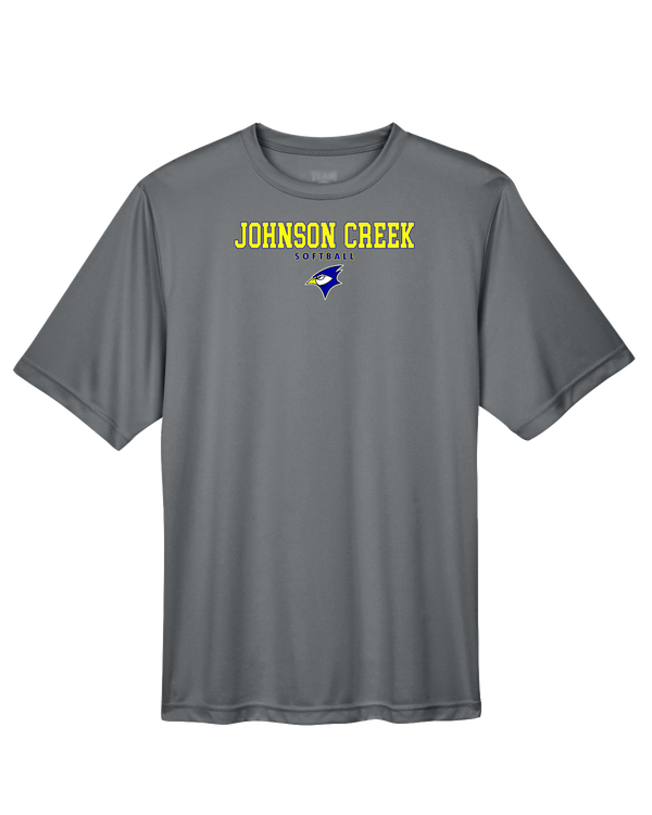 Johnson Creek HS Softball Block - Performance T-Shirt