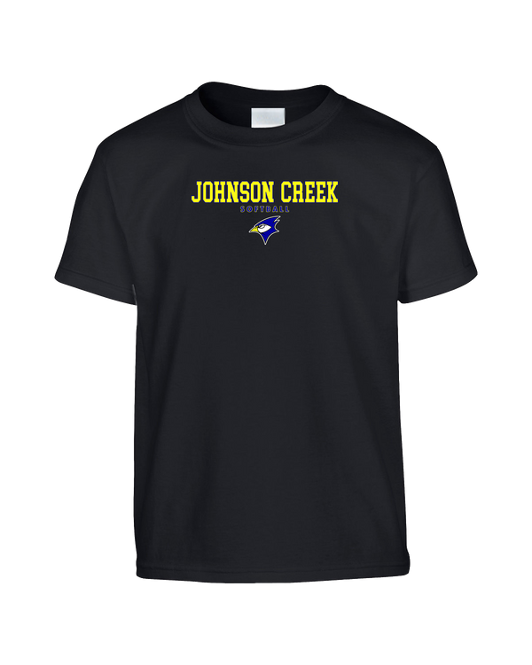 Johnson Creek HS Softball Block - Youth T-Shirt