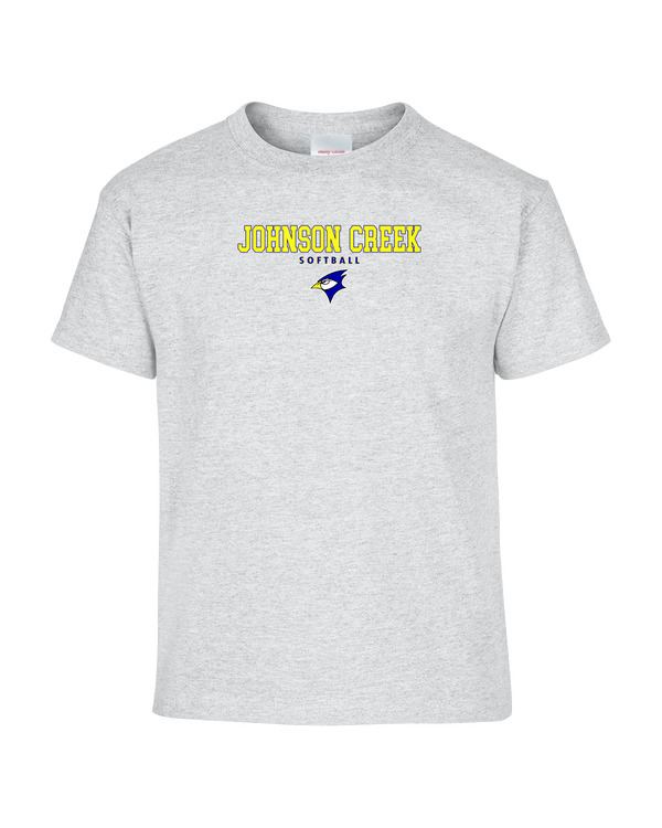 Johnson Creek HS Softball Block - Youth T-Shirt