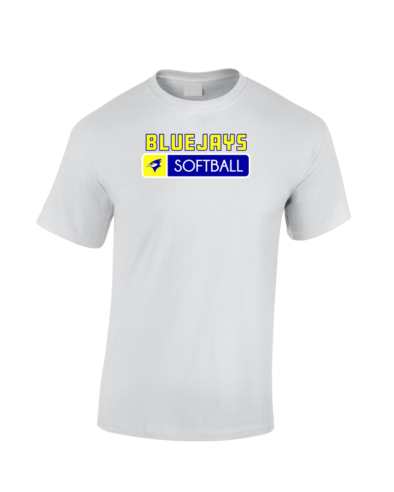 Johnson Creek HS Softball Pennant - Cotton T-Shirt