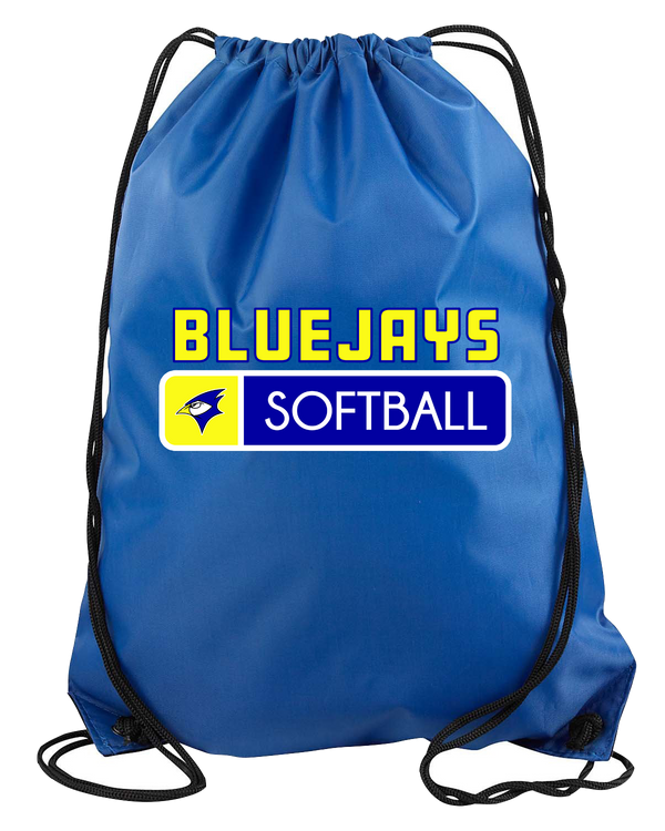 Johnson Creek HS Softball Pennant - Drawstring Bag