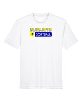 Johnson Creek HS Softball Pennant - Youth Performance T-Shirt