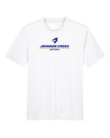 Johnson Creek HS Softball Split - Youth Performance T-Shirt