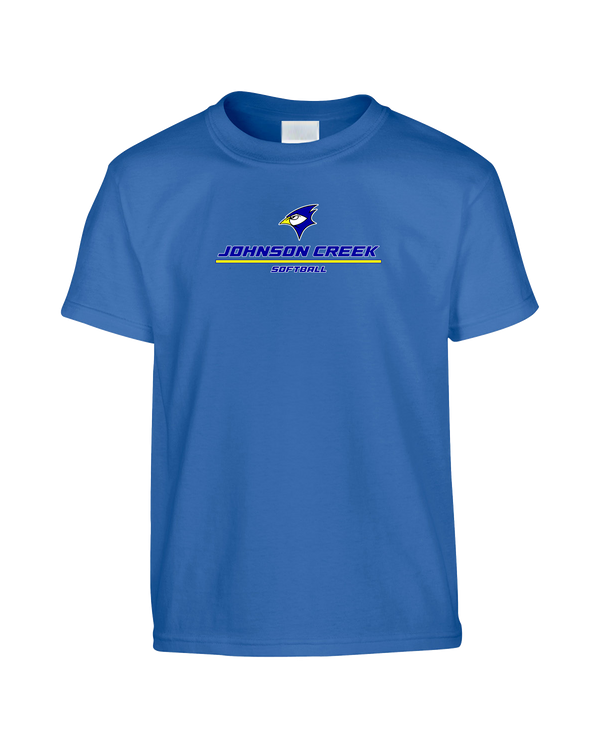 Johnson Creek HS Softball Split - Youth T-Shirt