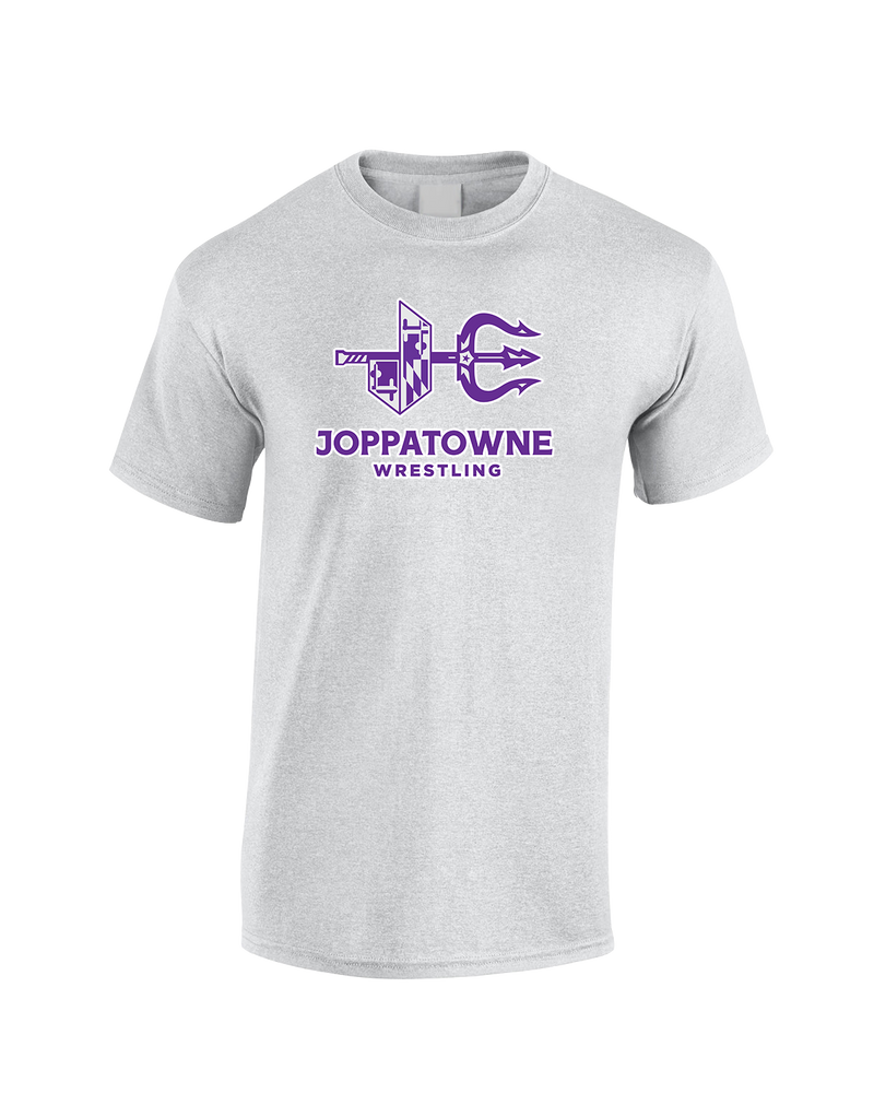 Joppatowne HS Wrestling Logo - Cotton T-Shirt
