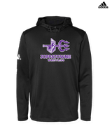 Joppatowne HS Wrestling Logo - Adidas Men's Hooded Sweatshirt