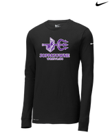 Joppatowne HS Wrestling Logo - Nike Dri-Fit Poly Long Sleeve