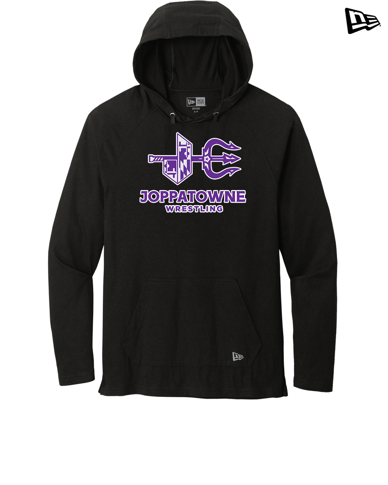 Joppatowne HS Wrestling Logo - New Era Tri Blend Hoodie