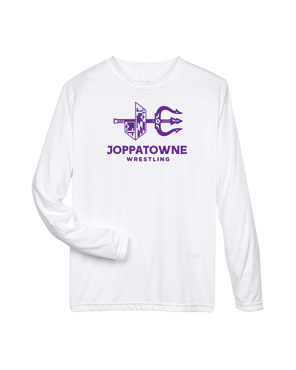 Joppatowne HS Wrestling Logo - Performance Long Sleeve