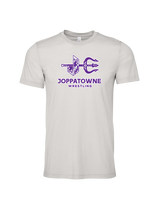 Joppatowne HS Wrestling Logo - Mens Tri Blend Shirt