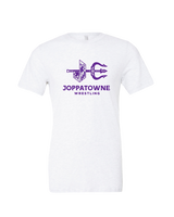 Joppatowne HS Wrestling Logo - Mens Tri Blend Shirt