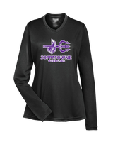 Joppatowne HS Wrestling Logo - Womens Performance Long Sleeve