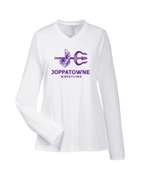 Joppatowne HS Wrestling Logo - Womens Performance Long Sleeve