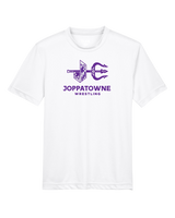 Joppatowne HS Wrestling Logo - Youth Performance T-Shirt
