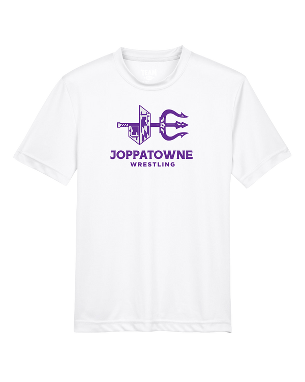Joppatowne HS Wrestling Logo - Youth Performance T-Shirt