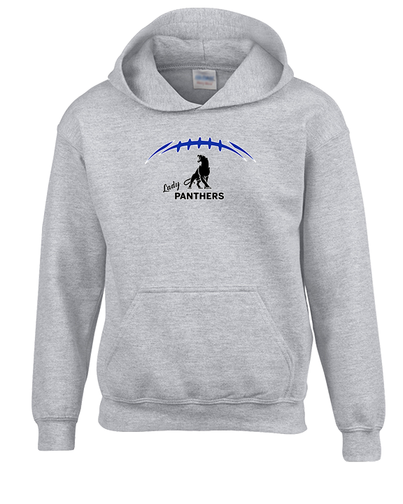 Jordan HS Girls Flag Football Laces - Unisex Hoodie