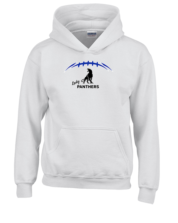 Jordan HS Girls Flag Football Laces - Unisex Hoodie