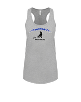 Jordan HS Girls Flag Football Laces - Womens Tank Top