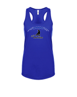 Jordan HS Girls Flag Football Laces - Womens Tank Top