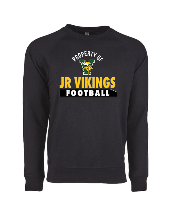 Vanden Jr Vikings Property Of - Crewneck Sweatshirt