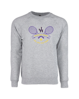 Jurupa Hills HS Play Tennis - Crewneck Sweatshirt