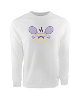 Jurupa Hills HS Play Tennis - Crewneck Sweatshirt