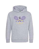 Jurupa Hills HS Play Tennis - Cotton Hoodie