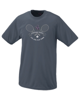 Jurupa Hills HS Play Tennis - Performance T-Shirt
