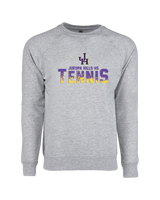 Jurupa Hills HS Tennis Splatter - Crewneck Sweatshirt