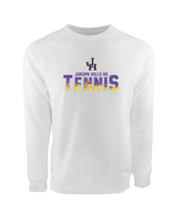 Jurupa Hills HS Tennis Splatter - Crewneck Sweatshirt