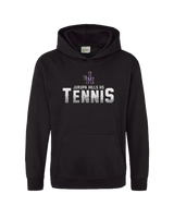 Jurupa Hills HS Tennis Splatter - Cotton Hoodie