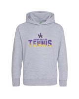 Jurupa Hills HS Tennis Splatter - Cotton Hoodie