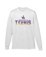 Jurupa Hills HS Tennis Splatter - Performance Long Sleeve