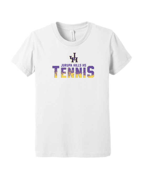 Jurupa Hills HS Tennis Splatter - Youth T-Shirt