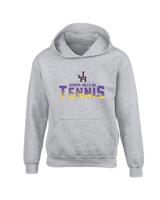 Jurupa Hills HS Tennis Splatter - Youth Hoodie