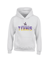 Jurupa Hills HS Tennis Splatter - Youth Hoodie