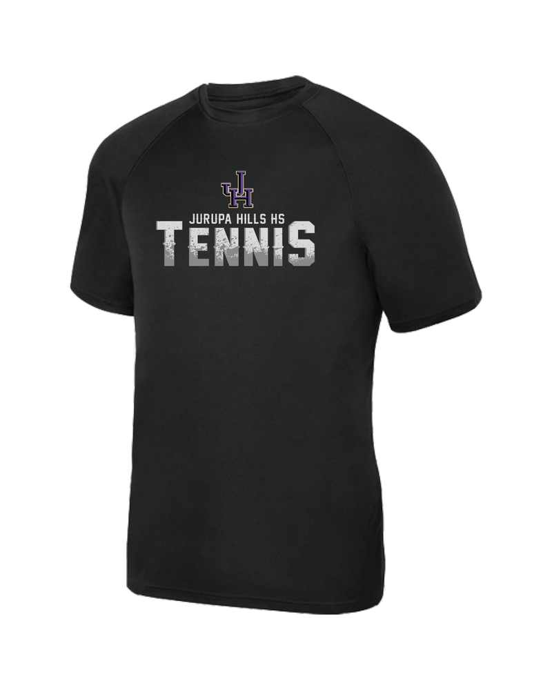 Jurupa Hills HS Tennis Splatter - Youth Performance T-Shirt