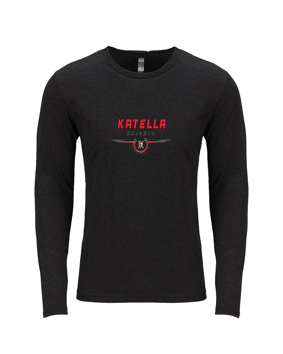 Katella HS Football Design - Tri-Blend Long Sleeve