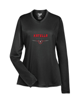 Katella HS Football Design - Womens Performance Longsleeve
