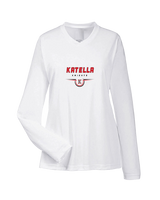 Katella HS Football Design - Womens Performance Longsleeve