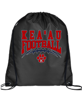 Kea'au HS Football Football - Drawstring Bag
