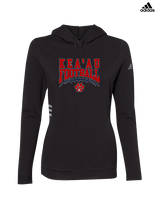 Kea'au HS Football Football - Womens Adidas Hoodie
