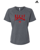 Kea'au HS Football Football - Womens Adidas Performance Shirt
