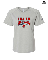 Kea'au HS Football Football - Womens Adidas Performance Shirt